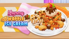 Yummy Waffle Ice Cream