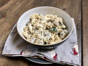 creamy gluten free pasta
