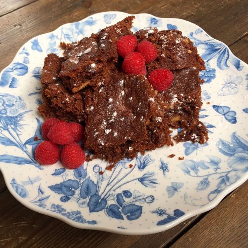 gluten free chocolate brownies