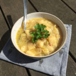 gluten free leek and potato soup