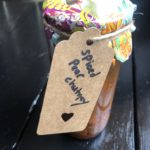 gluten free spiced pear chutney