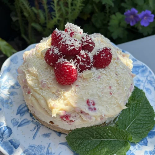 Gluten-Free Raspberry and White Chocolate Cheesecake Recipe