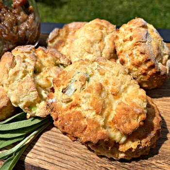 Mouth-watering Gluten-Free Cheese and Onion Scones Recipe