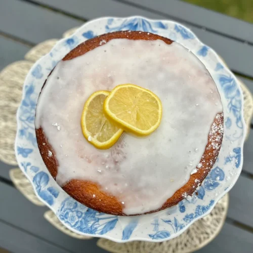gluten free Lemon Drizzle cake