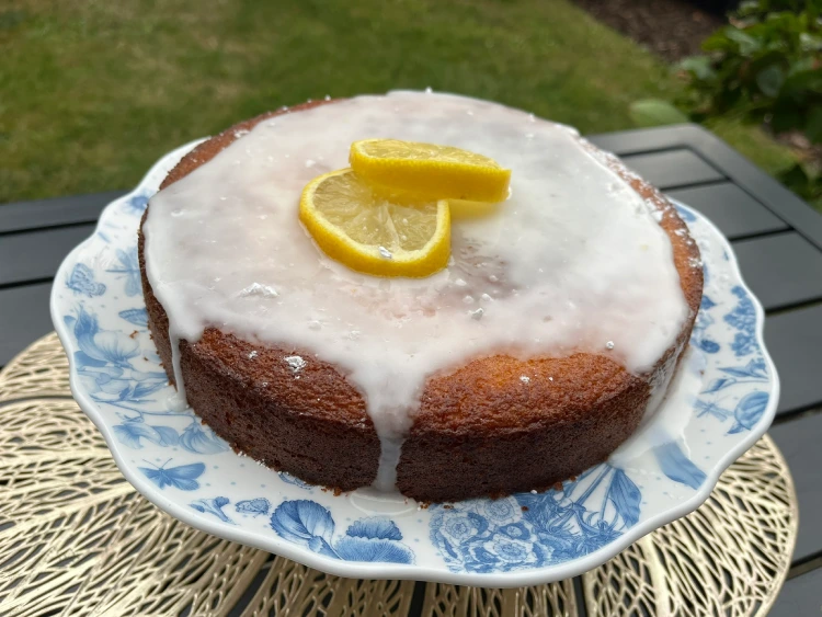 gluten free Lemon Drizzle cake