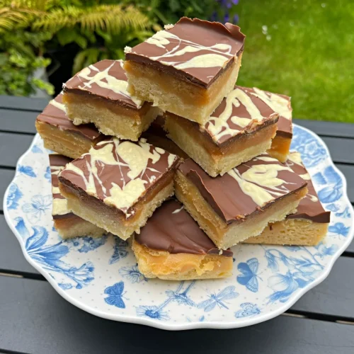 gluten free millionaires shortbread