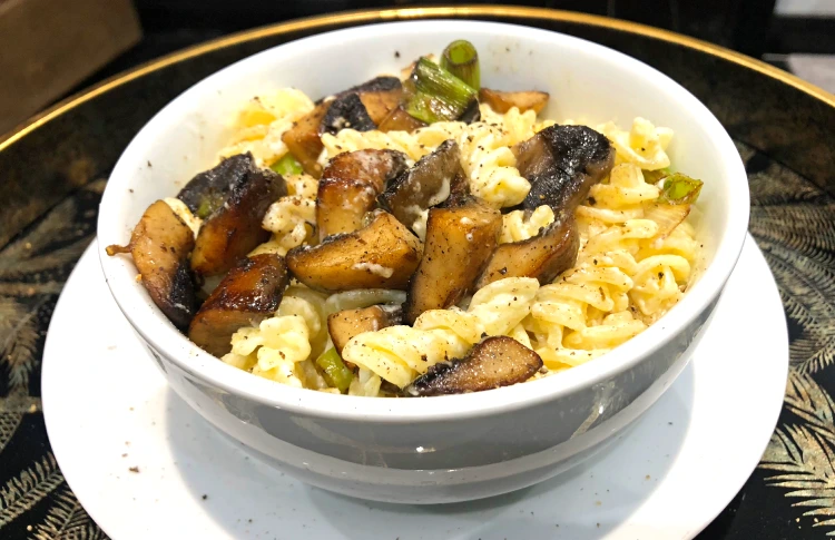 gluten free mushroom pasta