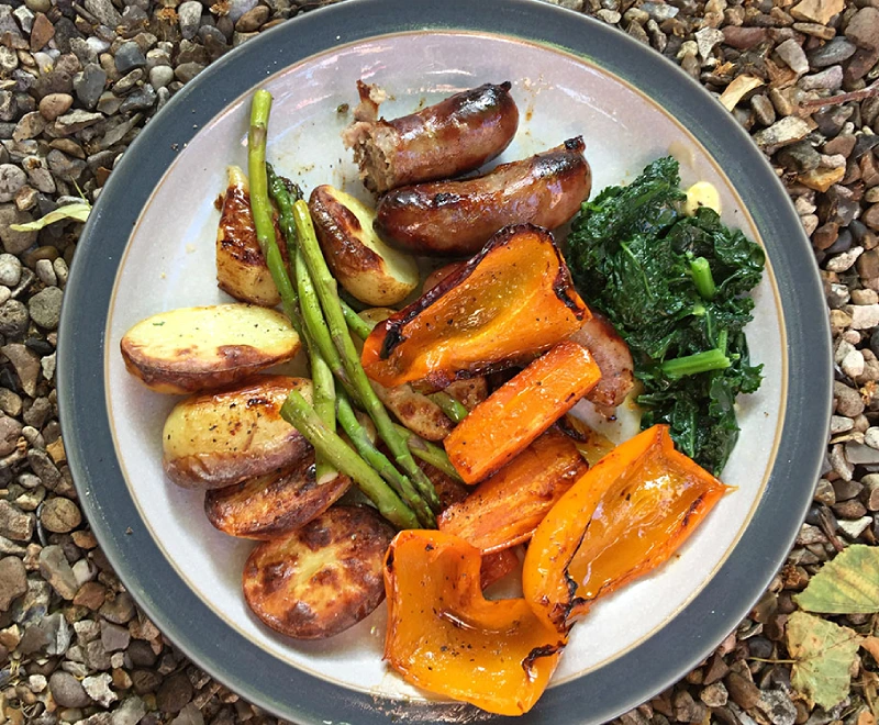 Gluten-Free Sausage Tray Bake Recipe
