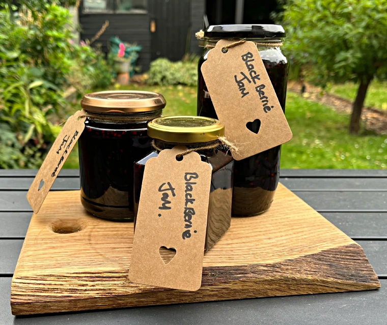 gluten free blackberry jam