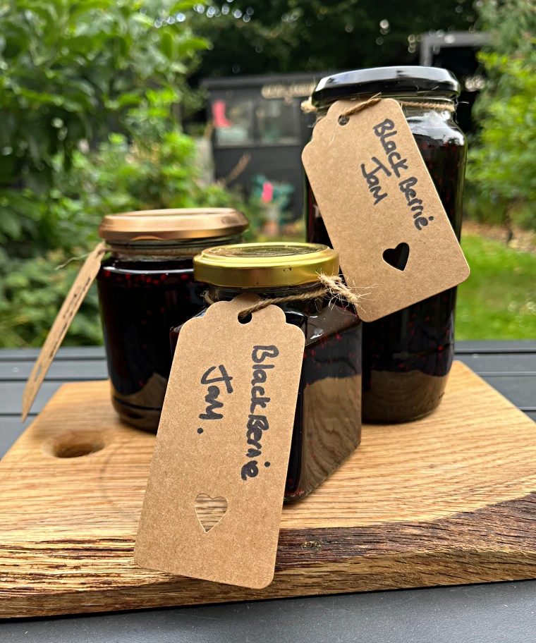 gluten free blackberry jam