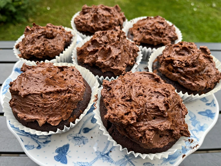 gluten-free chocolate cupcakes