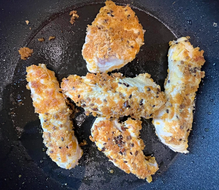 breaded chicken
