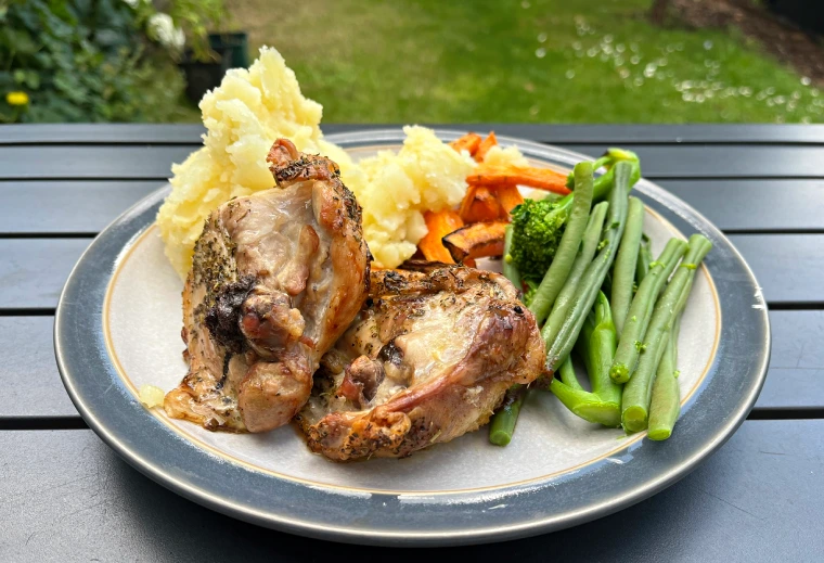 gluten-free roast chicken