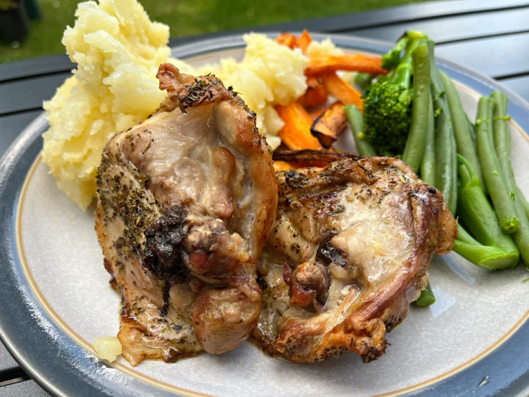 gluten-free roast chicken