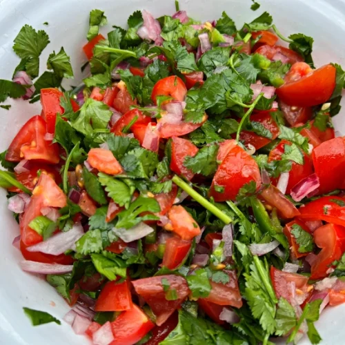 gluten-free salsa close