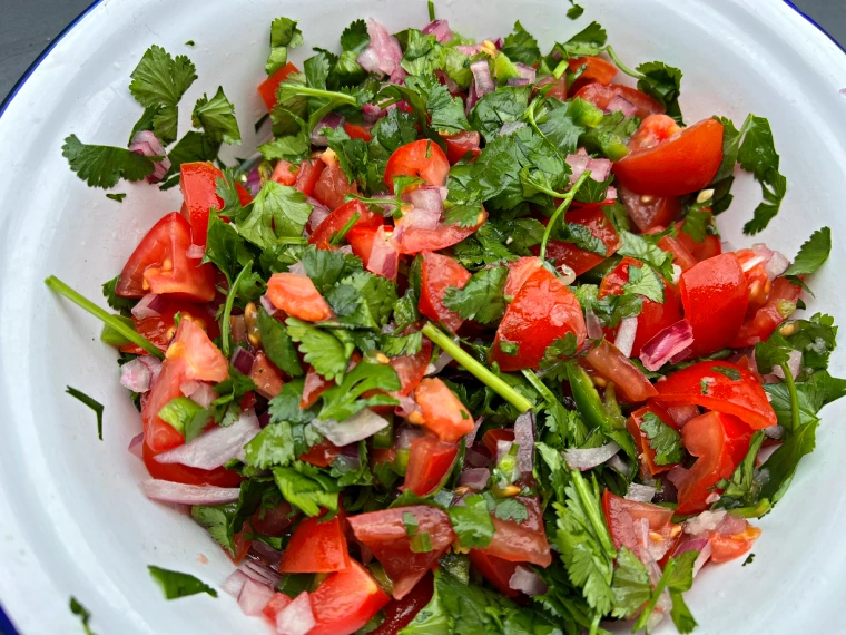 gluten-free salsa close