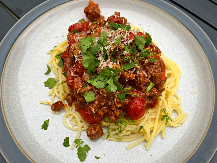 gluten free spaghetti bolognese