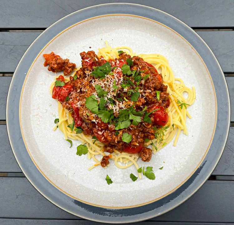 gluten free spaghetti bolognese