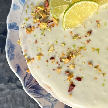 Zesty Gluten-Free Courgette Cake (Lime-Iced)