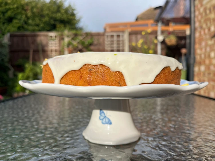 gluten-free courgette cake
