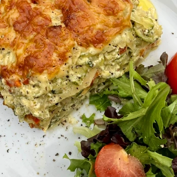 Creamy Gluten-Free Vegetable Lasagne (Courgette) Recipe