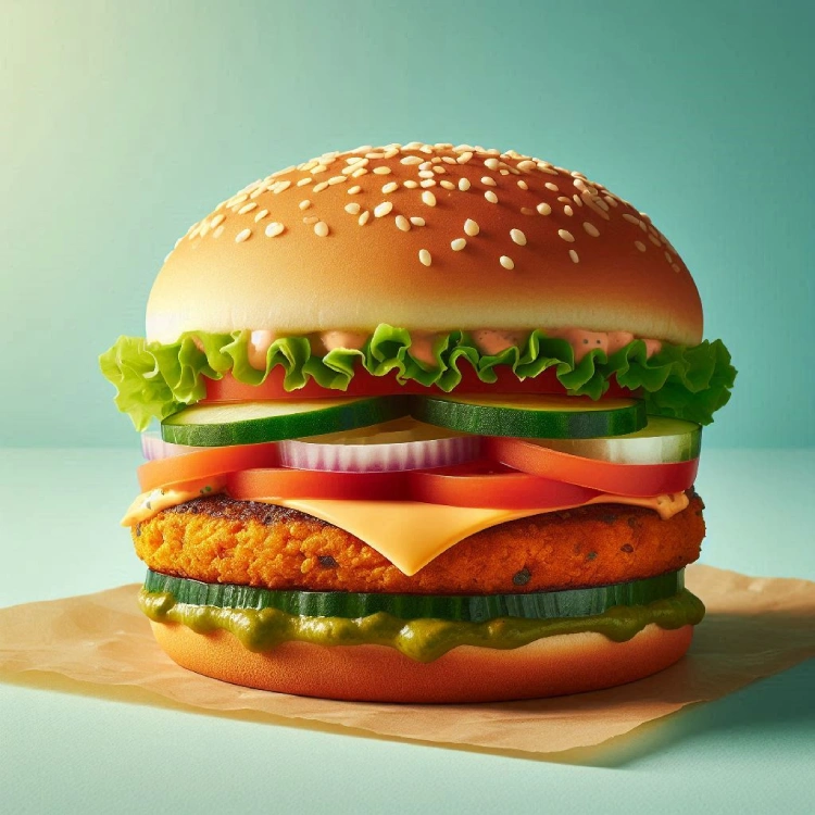 veggie burger