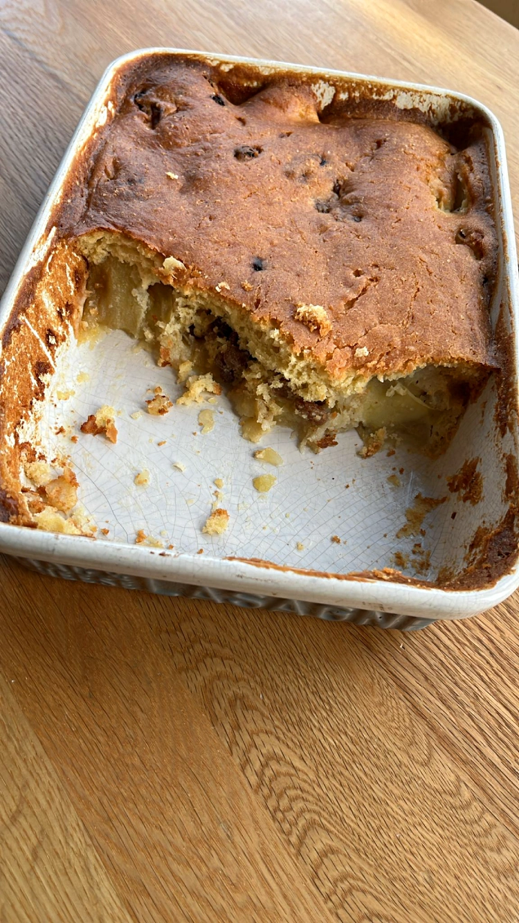 gluten-free eve's pudding