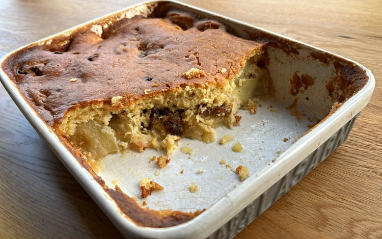 gluten-free eve's pudding