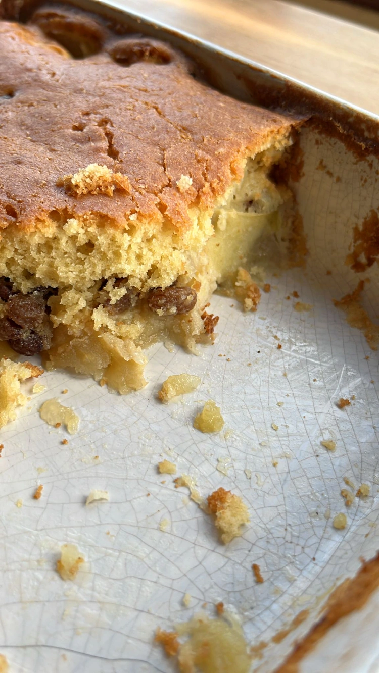 gluten-free eve's pudding