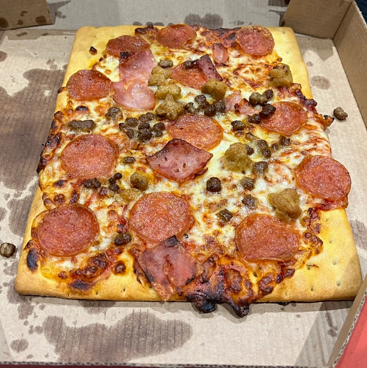pizza hut gluten free in box