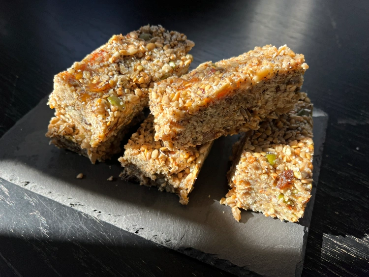gluten free cereal bars in sun