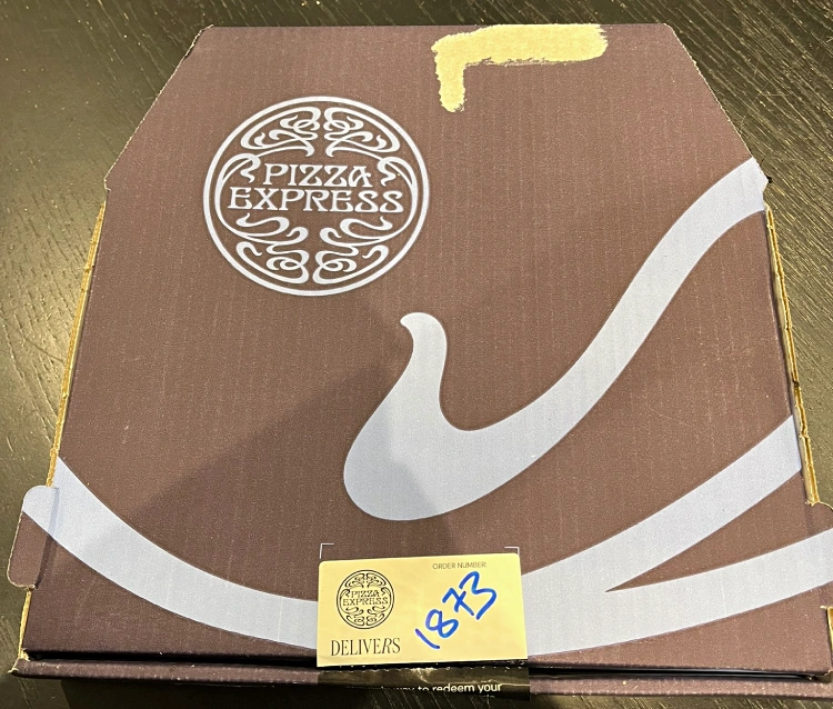 pizza express gluten free box