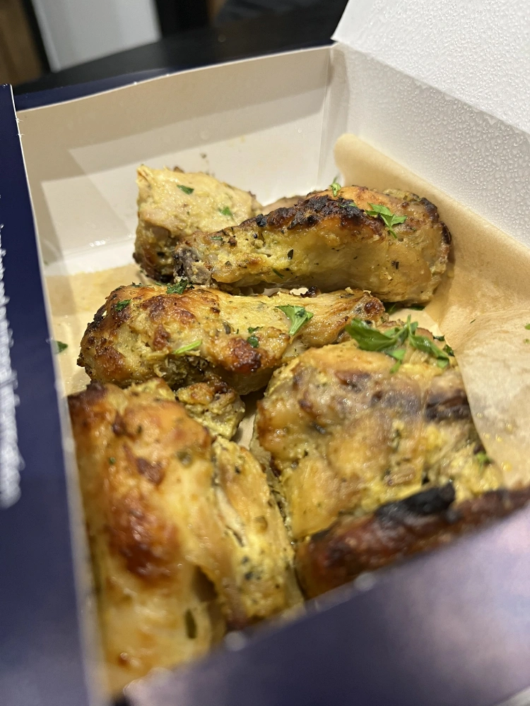 pizza express gluten free chicken wings