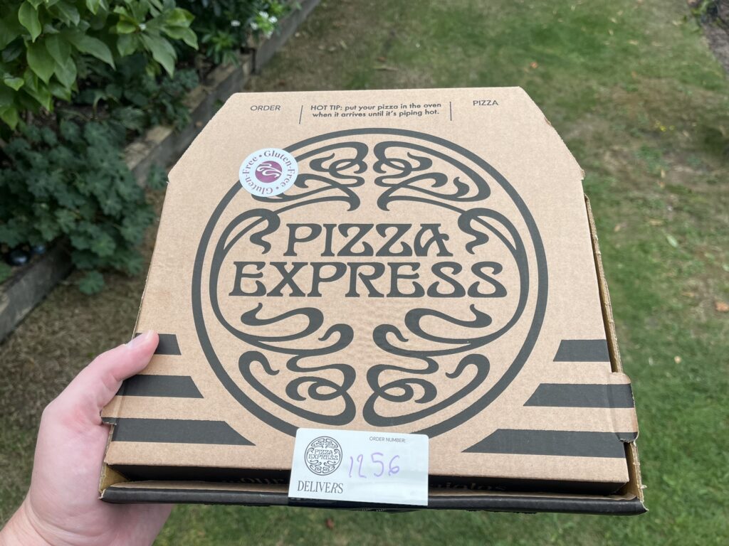 pizza express box
