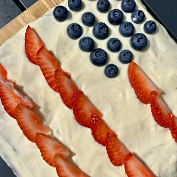 Tasty Gluten-Free Flag Cake Recipe