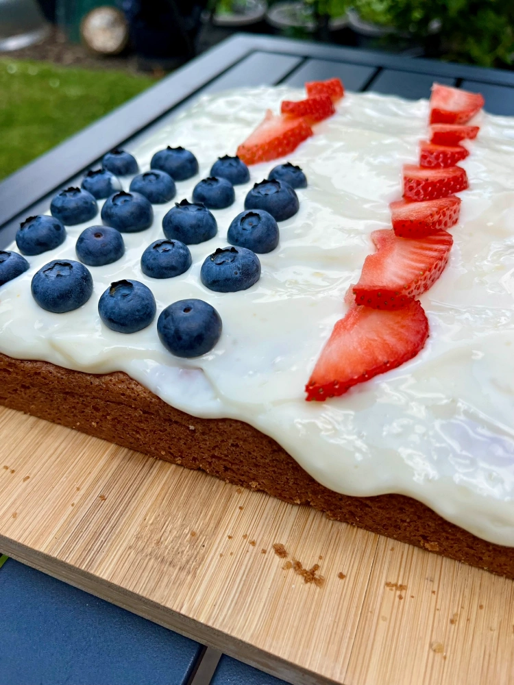 gluten-free flag cake recipe