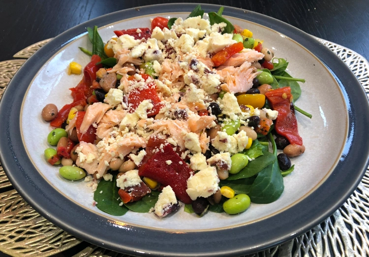 gluten free smoked salmon salad recipe