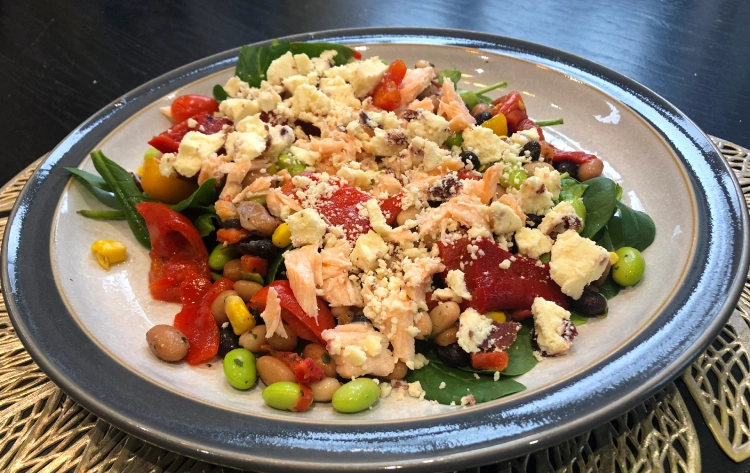 gluten free smoked salmon salad recipe