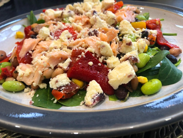 gluten free smoked salmon salad recipe