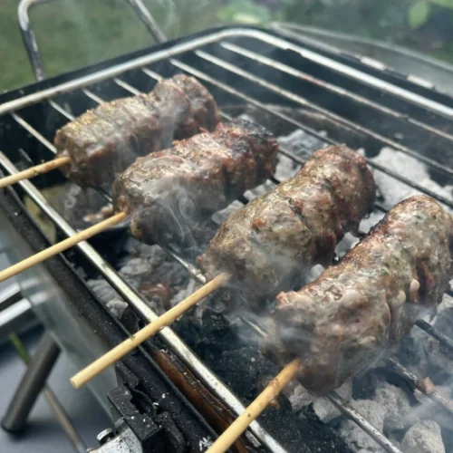 gluten-free lamb kofta kebabs