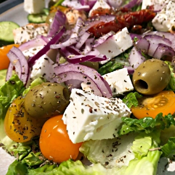 Zingy Gluten-Free Feta Cheese Salad Recipe